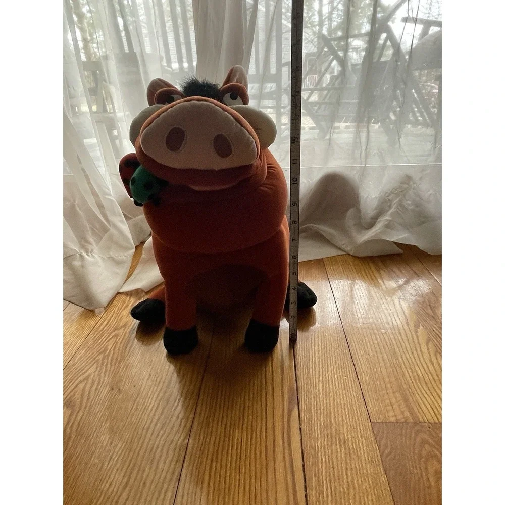 Vintage 90s Pumba The Lion King‎ Plush Walt Disney 16